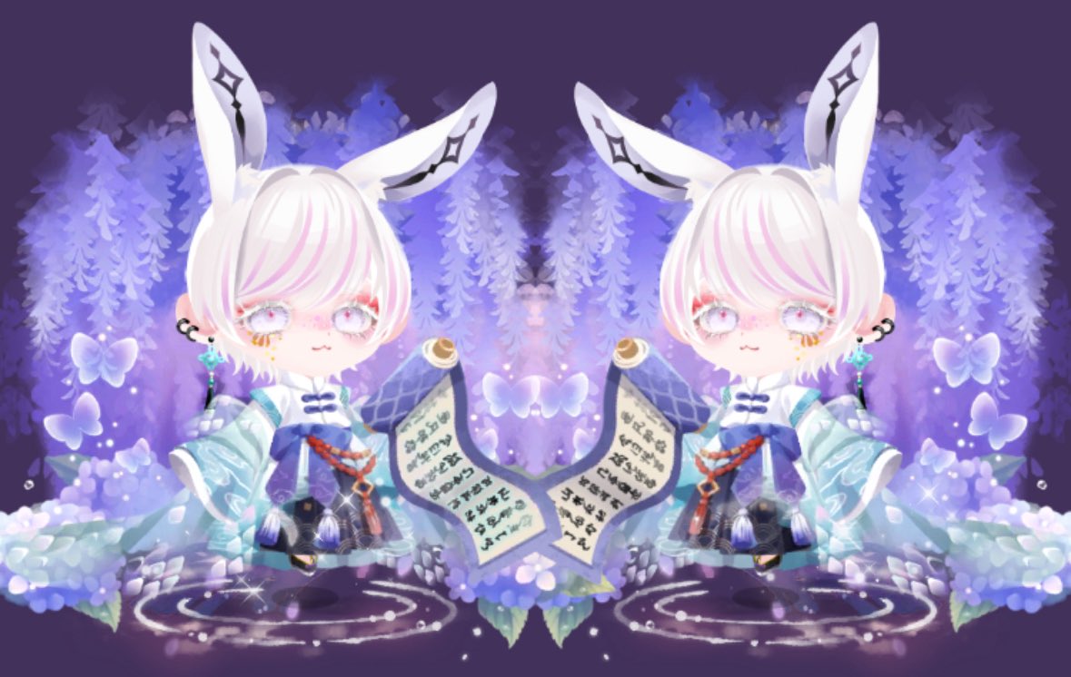 1or_poke's tweet photo. フレ様のつぶやきでうさちゃん好きと知って急遽組んだうさちゃんコーデ🐰🐇
 #ポケツイコーデ https://t.co/5evnmcNlUP