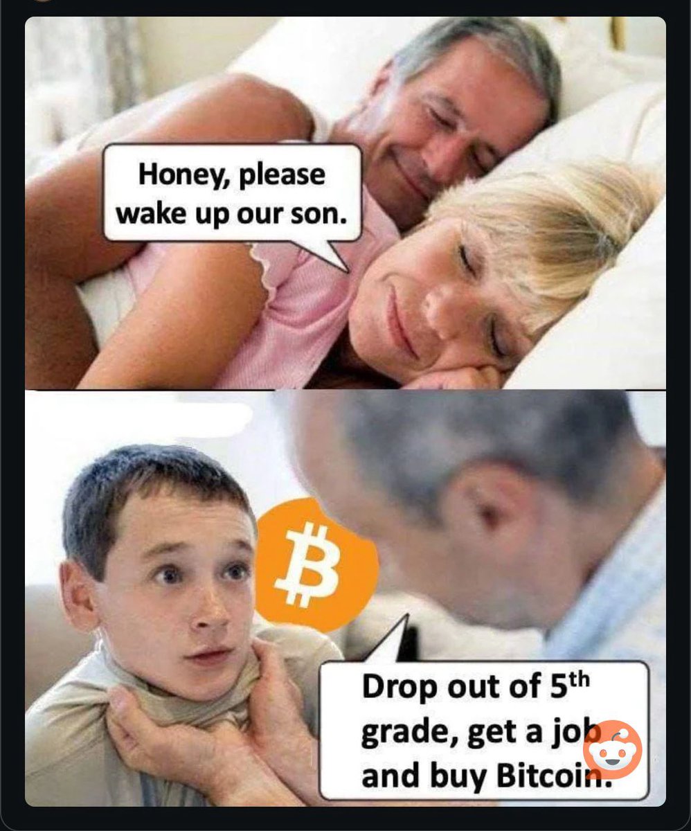 BTC_for_Freedom's tweet image. How I wake up my kids.