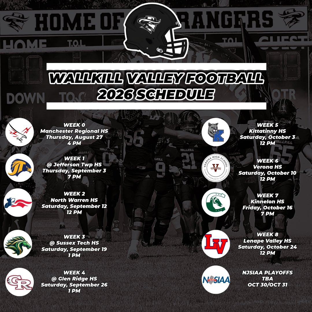 Wallkill Valley Football tweet media