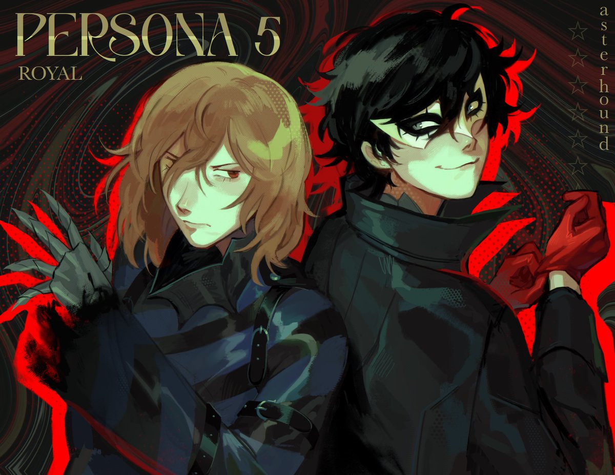 asterhound's tweet image. played peak recently 🤫 #persona5 #p5r #shuake