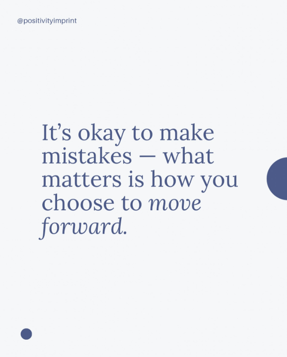 Mistakes at work aren’t the end, even when they feel like it.

Own them quickly, learn openly, and move forward.
The healthiest teams don’t avoid mistakes.
They use them to get better, faster.