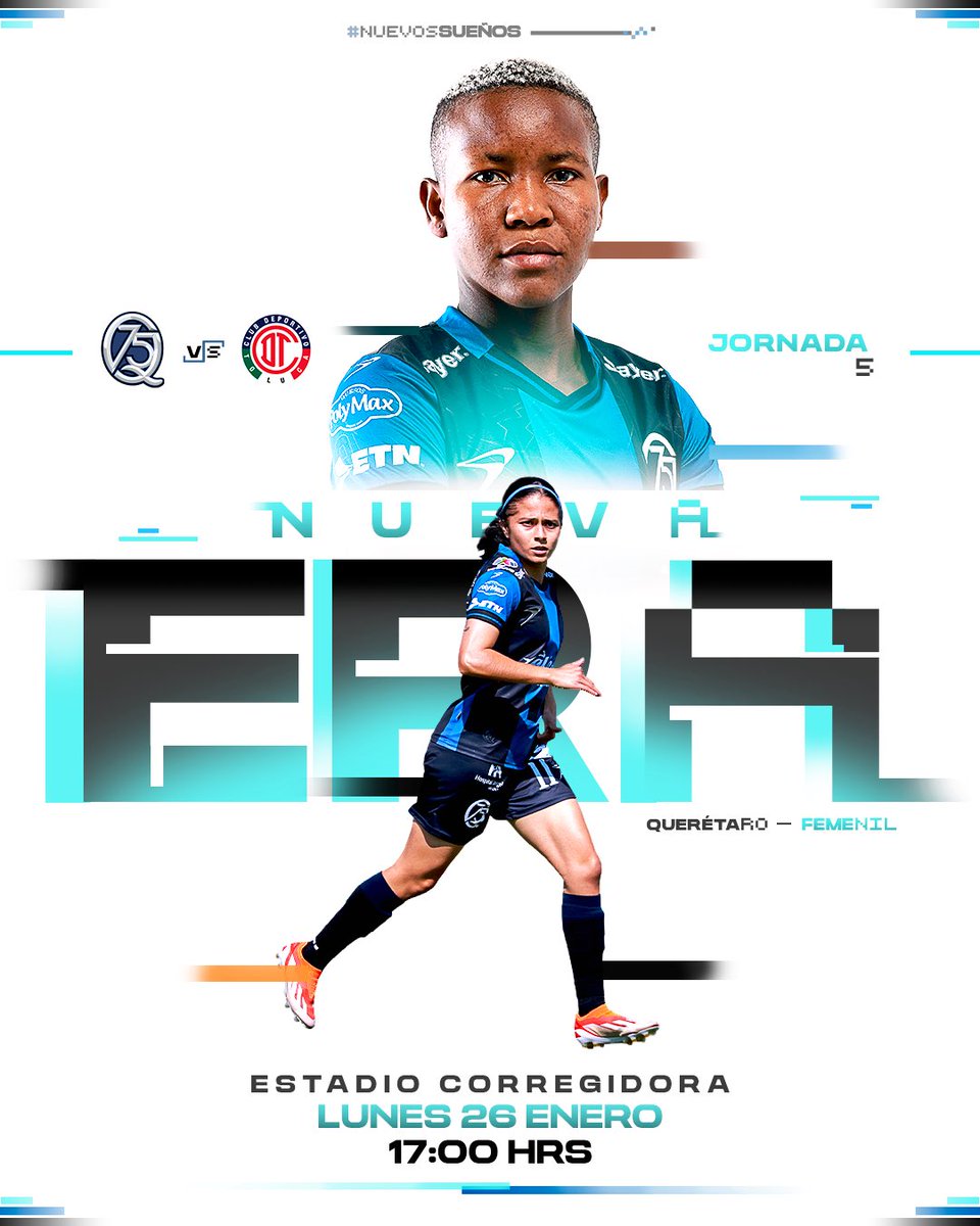 Jornada 5. 🐓

¡Más listas y unidas que nunca para recibirlos en el Corregidora!

¡Vamos juntas! 🔵⚫️

#ResetAzulyNegro