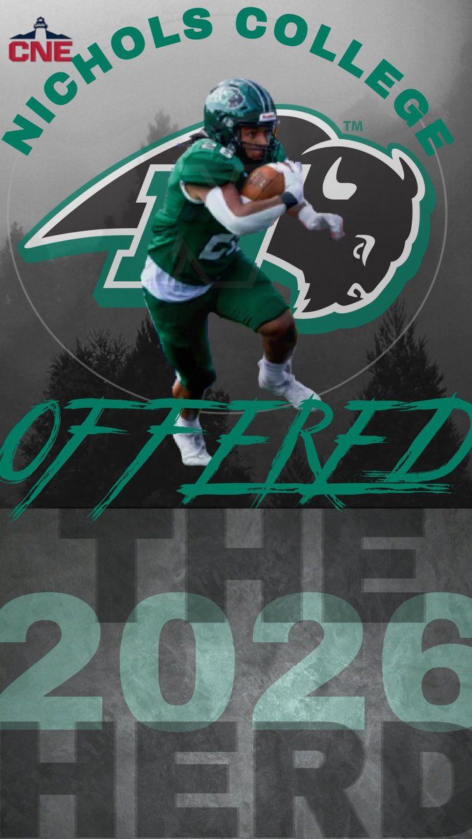 I am Blessed to have  received my second offer to play college football at nichols college I want to thank <a href="/FulliloveT3/">T'Juan Fullilove</a> for the opportunity and <a href="/CoachHugle/">Michael Hugle</a> for helping me get to this opportunity