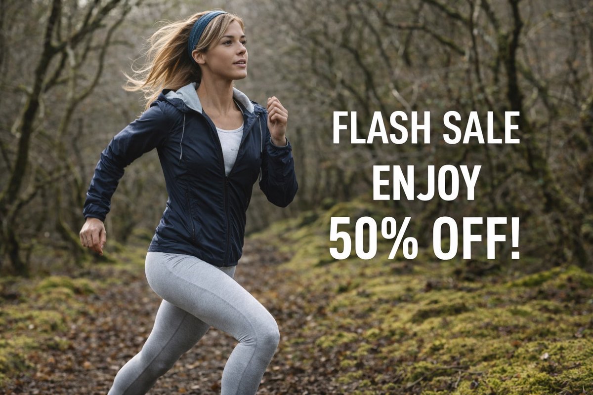 Flash Sale is ON ⚡
Up to 50% OFF performance activewear.
Move better. Breathe easier. Pay less.
Limited time only.

#FlashSale #ActivewearSale #WomensActivewear #RunningWear #FitnessStyle #EcoActivewear
