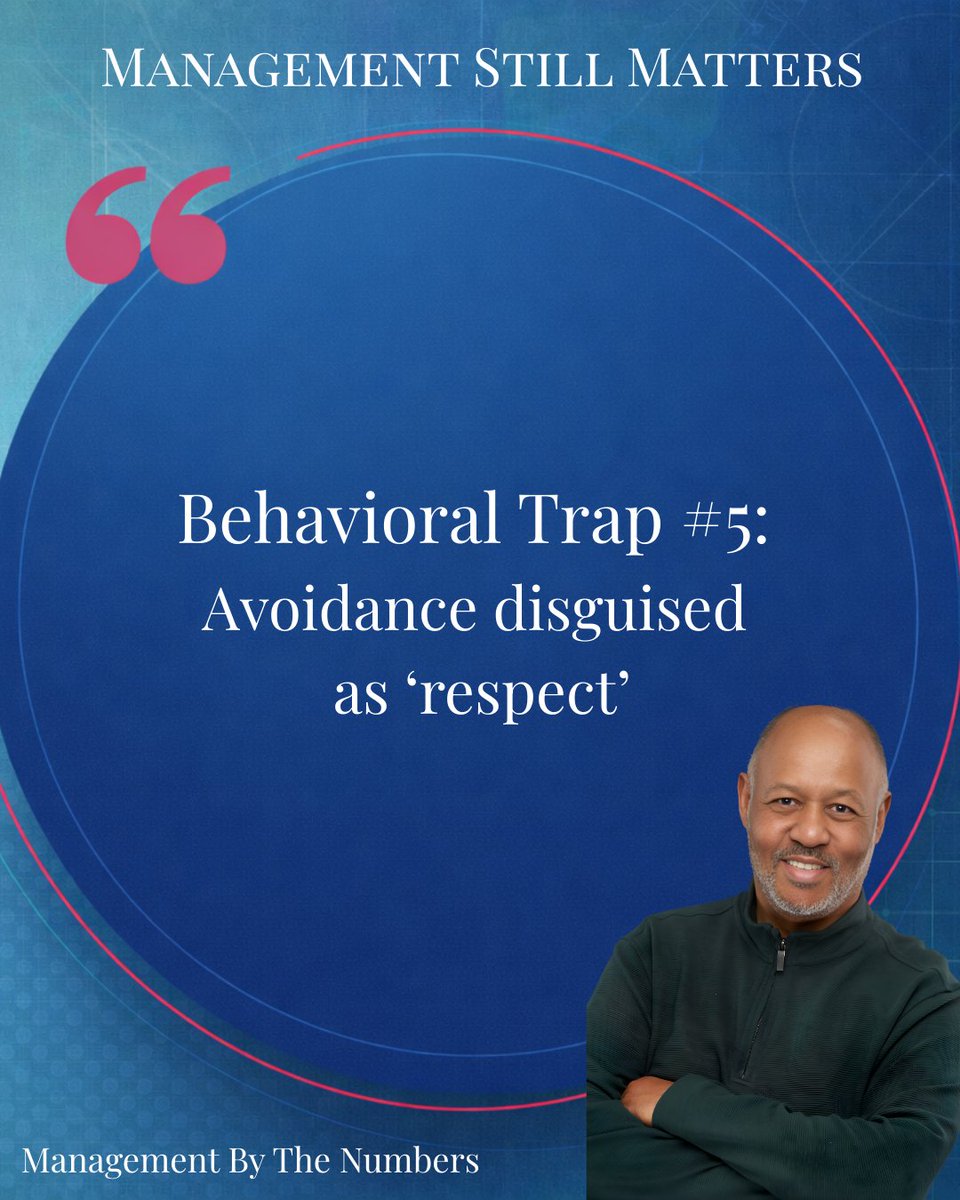 20   Behavioral Traps of Managing Diverse Teams

#5:   Avoidance disguised as “respect.”

Some   managers stop giving feedback because they don’t want to be misunderstood.
So they go   quiet.

Takeaway:   Silence isn’t safety. It’s confusion.