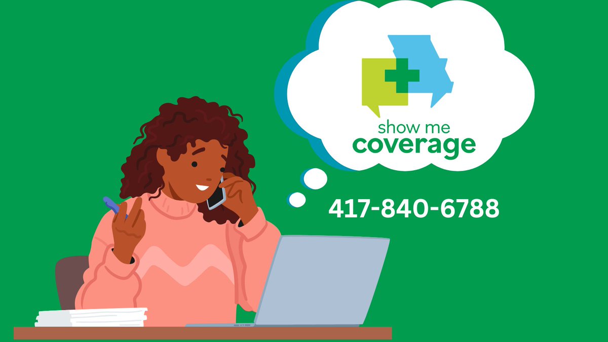 showmecoverage's tweet photo. If you qualify for MO HealthNet you can enroll at any time. Call 417-840-6788 or visit https://t.co/2pUXNhbCVR for FREE help. #GetCovered https://t.co/I9Qluye2jV