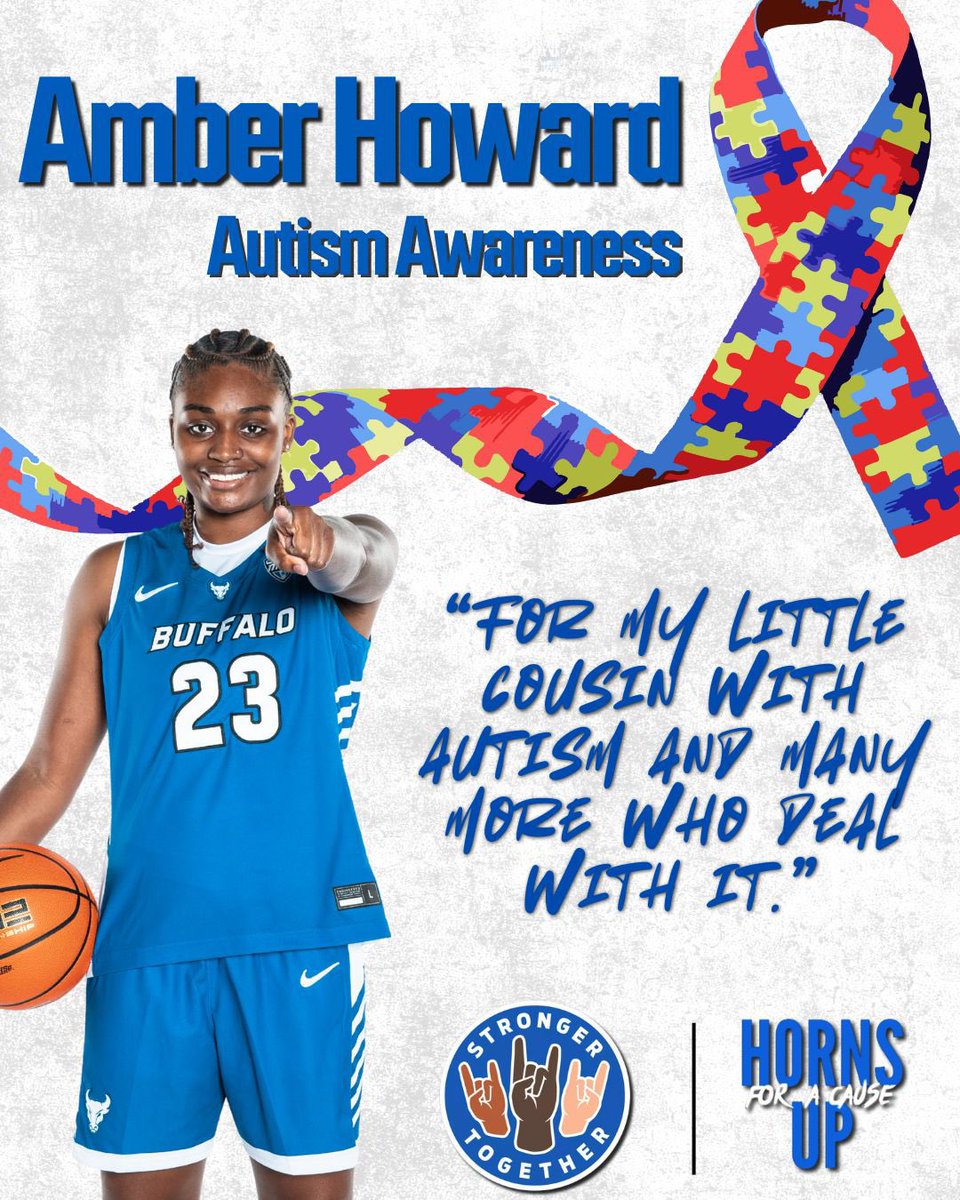 UBuffaloWBB's tweet photo. “𝐇𝐨𝐫𝐧𝐬 𝐔𝐩 𝐅𝐨𝐫 𝐀 𝐂𝐚𝐮𝐬𝐞” 

At tomorrow’s game, our players will wear colored shoelaces representing a cause that’s important to them.

Come out and show your support to the team and to all those who are in the fight. 

A thread 🧵 ⬇️ https://t.co/SNTnQSVG1x