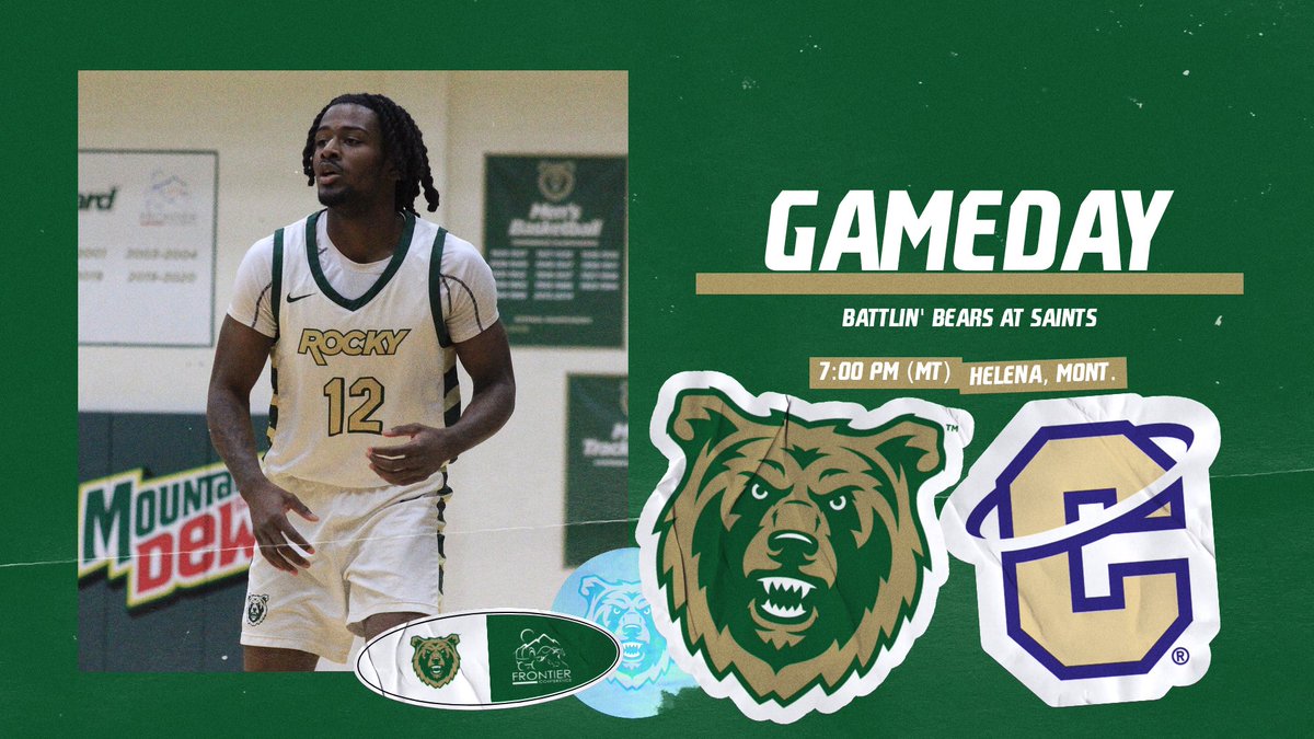 BattlinBears's tweet photo. Battle for first place in Helena 🐻

🆚: (RV) Carroll College (13-5, 11-2 conf.)
📌: Helena, Montana
⏰: 7:00 pm (MT)
📺: https://t.co/2epge6cGWx
📊: https://t.co/jXi1XBhxRr

#GoBattlinBears | #TheRightWayToPlay https://t.co/NfUmDsc6k9