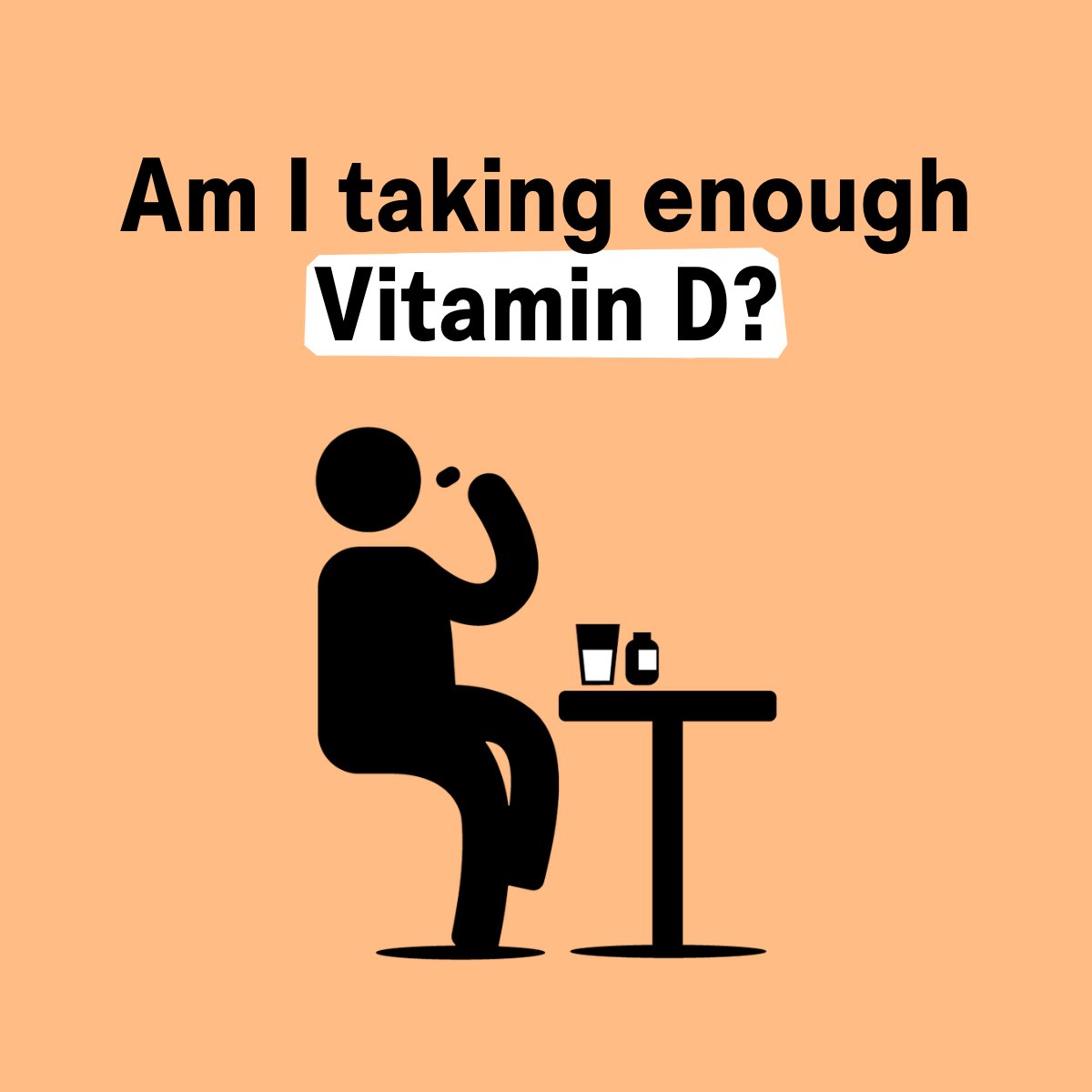 ProstateUK's tweet photo. Vitamin D helps your cells work properly and supports strong bones and a healthy immune system.

Between October and March, you should consider taking a daily supplement of #VitaminD.

➡️ More healthy lifestyle facts: https://t.co/7QerTPdSQd

#ProstateCancer l #MensHealth https://t.co/EOCPzL2bRf