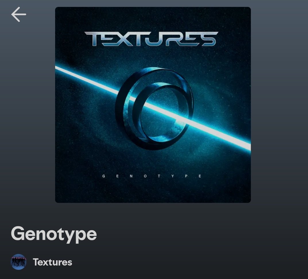 Everyone go listen to Textures' comeback album. It's way better than that nothing burger Megadeth have just put out