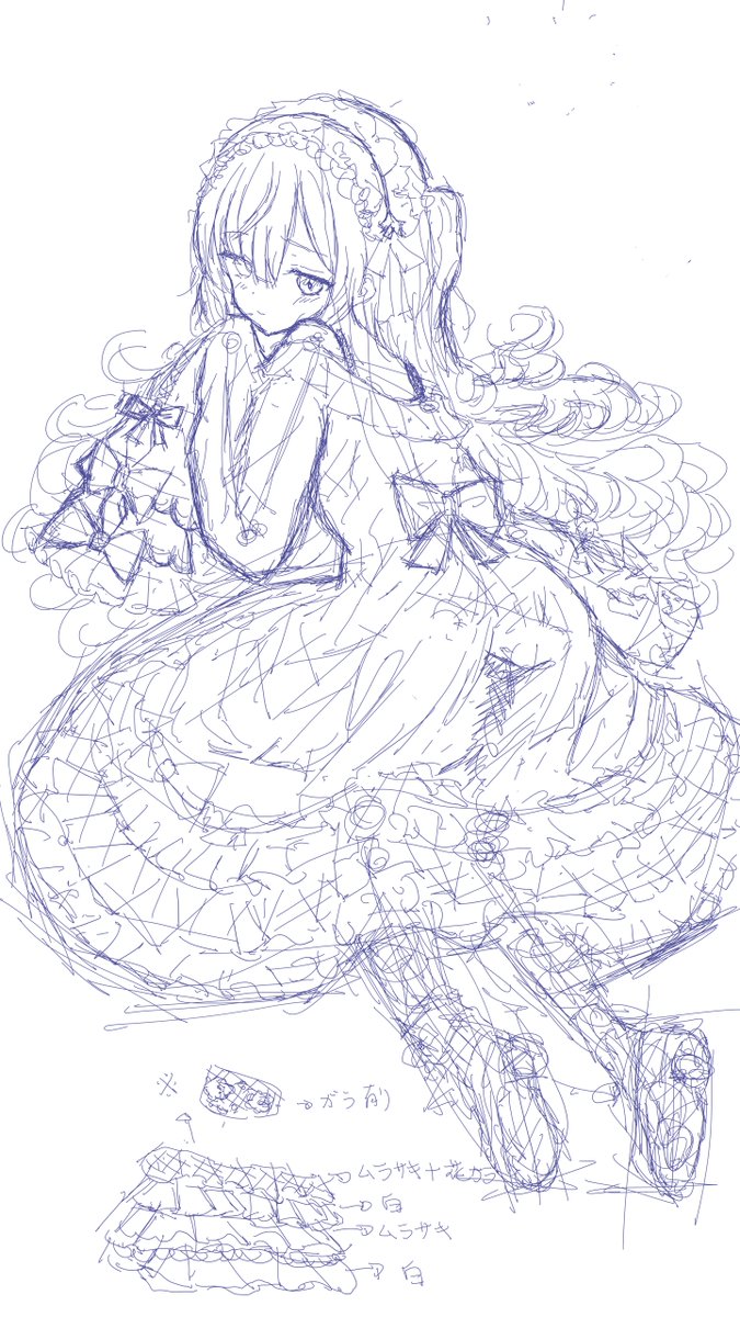 RT @kenken4865: しばらく絵を描けなかったです😿 今日も仕事あるので