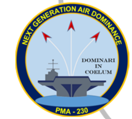 beverstine's tweet photo. The US Navy's Next Generation Air Dominance (F/A-XX) program office, PMA-230, appears to have a new logo.

New (left) old (right) https://t.co/AoRi0eA4G7
