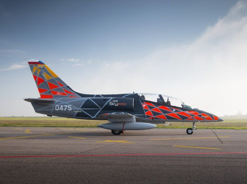 ✈️ Aero Vodochody demos L-39 Skyfox in Uganda. 📌 Aero Vodochody