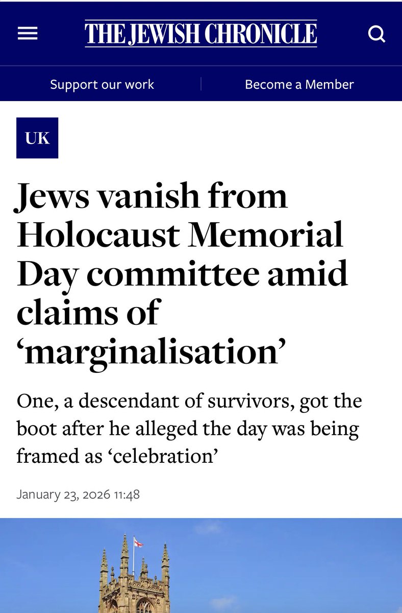 nicolelampert's tweet image. Increasingly people are trying to steal the Holocaust from the Jews. It’s the final insult. 
Piece by @janeprinsley below 👇🏼