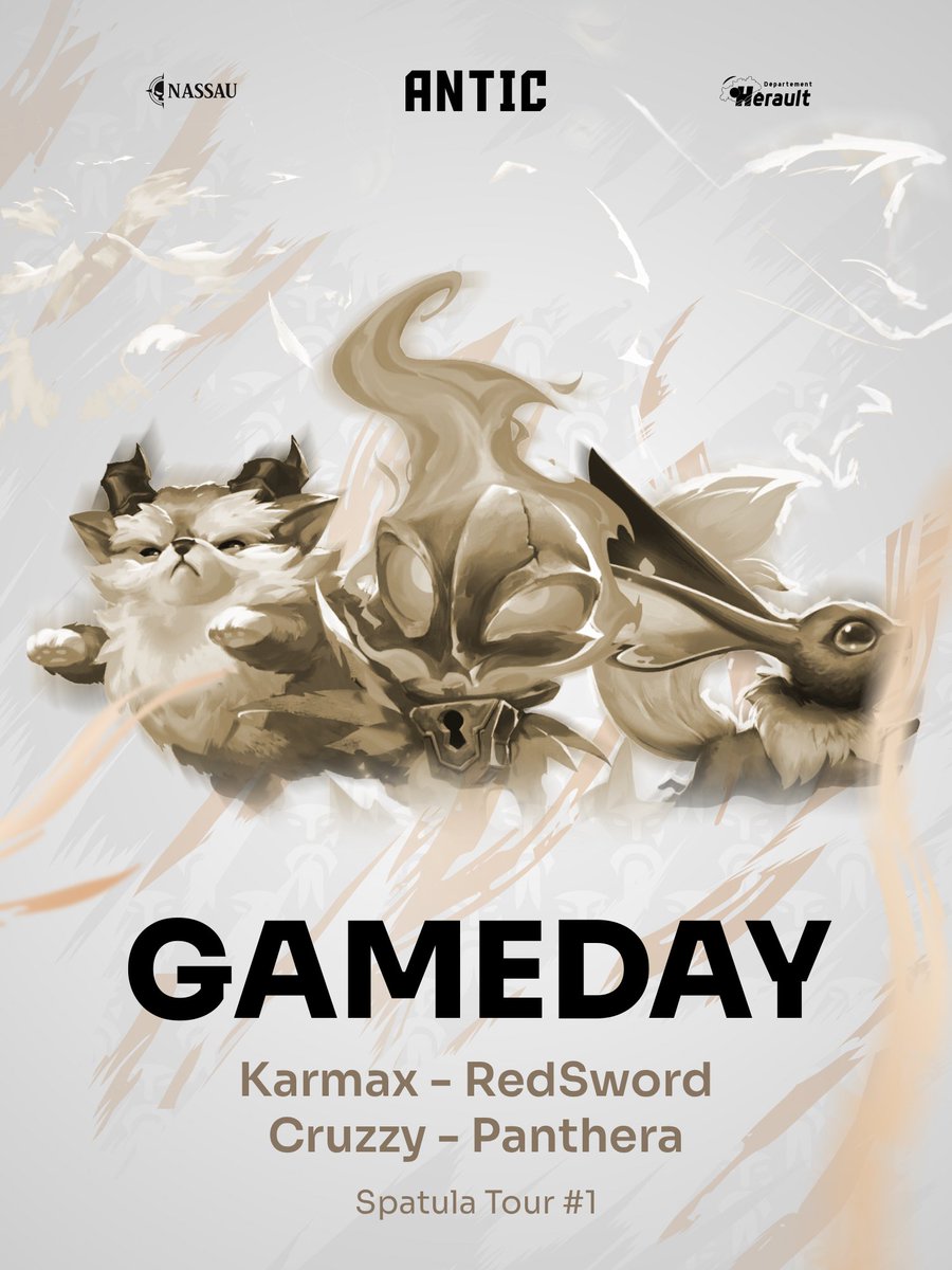 AnticeSport's tweet image. 💎SPATULA TOUR - OQ #1

C'est enfin parti pour une nouvelle année de Spatula tour ! 

@RedswordGG, @k4rmax2, @ATCPanthera &amp;amp; @Cruzzyop, nous vous souhaitons bonne chance !

À suivre sur notre chaîne twitch avec @SiropCerise au cast.

#ATCWIN🏴‍☠️