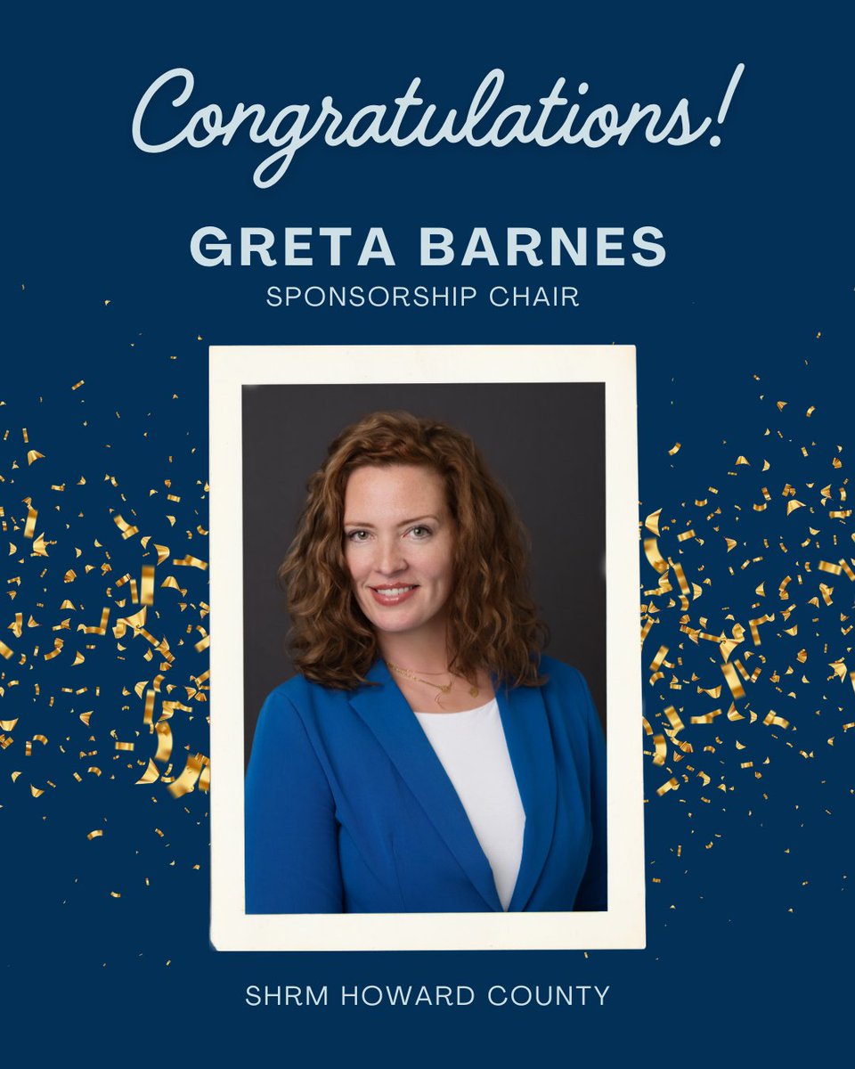 We are proud to congratulate Greta Barnes on her appointment as Sponsorship Chair for the Board of SHRM Howard County. This role reflects Greta’s leadership, employee benefits expertise and commitment to strengthening the #HRcommunity. Congratulations Greta! #Leadership