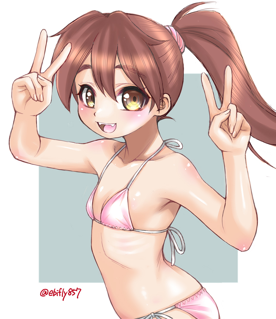 #くそ寒いので水着を貼る 