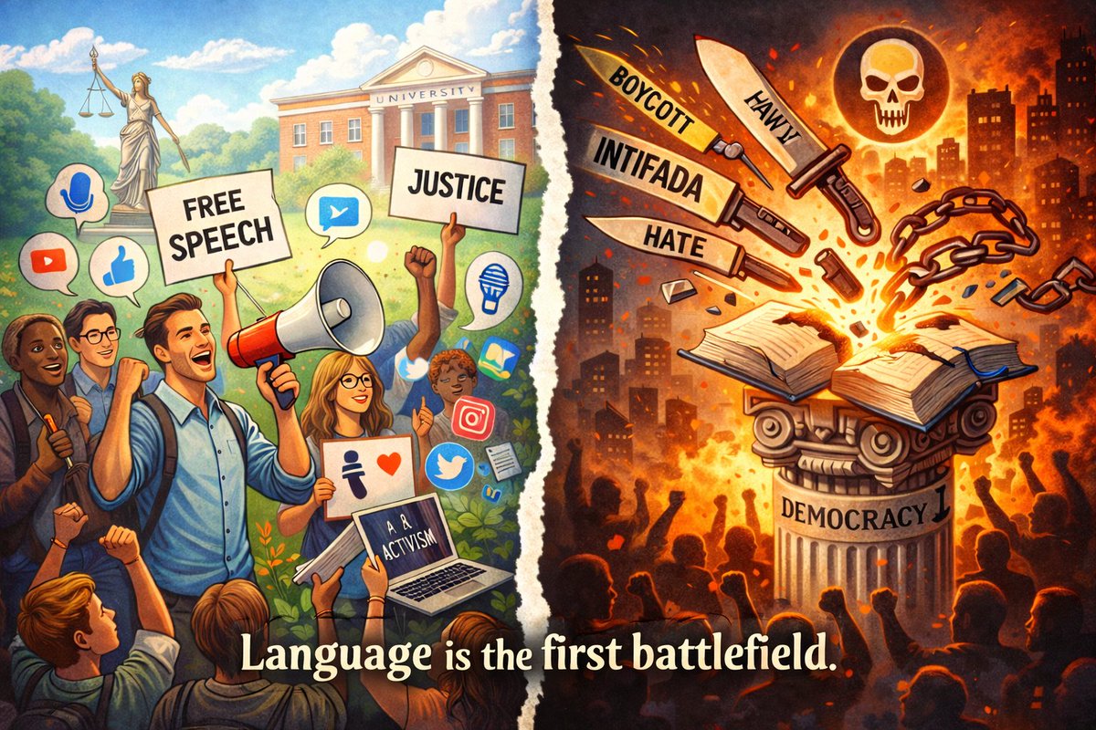 LinaTruthSeeker's tweet image. Free speech isn’t a free pass to turn words into weapons.

Every free society draws a red line between opinion and incitement, between speech and targeting. When that line is denied, democracy doesn’t become stronger. It becomes defenceless.

The deportation of Mahmoud Khalil…