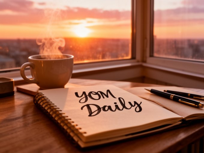 Rise, shine, and conquer! #YOMDaily delivers the perfect morning mantra. Join the community, tag
<a href="/YOM_Official/">YOM</a>

, and spread the vibe. ✨ #GoodMorning