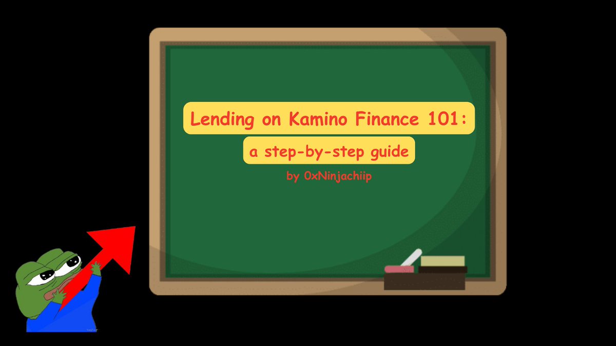 ninjachiip's tweet photo. If DeFi lending sounds scary to you... this guide might change that.

On @kamino,  I've been earning a steady yield of 5-10+%  on stablecoins (including current incentives) with almost zero drama.

As an experienced beginner, here's my dead-simple guide to start lending on Kamino 👇

Disclaimer: 
I'm not affiliated with Kamino, and this isn't financial advice. This is purely a practical guide based on my own experience.