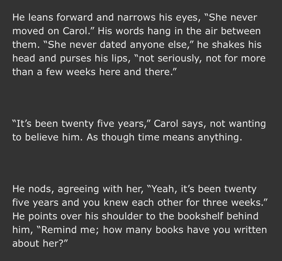 the concept of stursia falling in love and breaking up 20 years before the joining and zosia never moving on 🚬 just did 100 lines