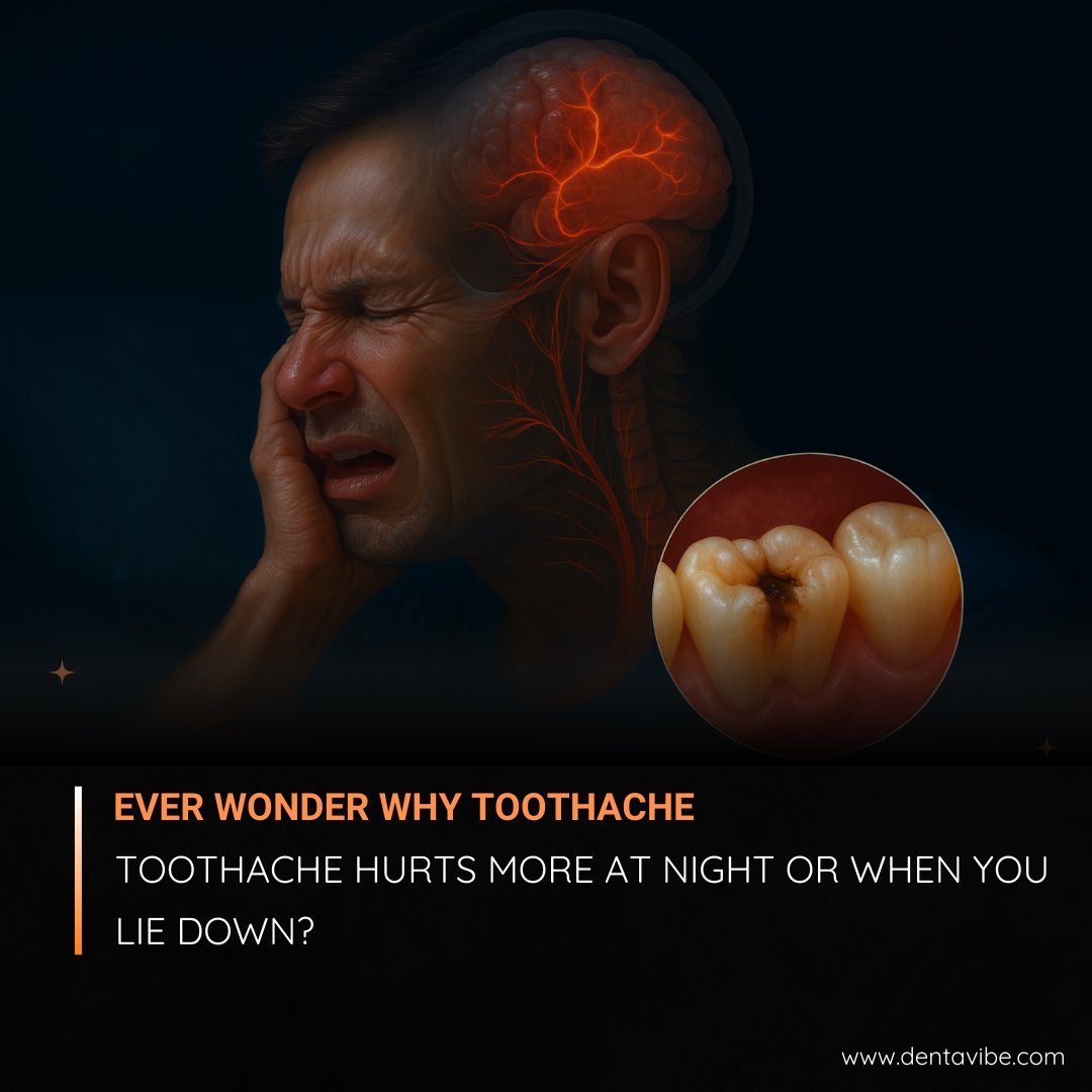 Why Does Toothache Hurt More at Night?