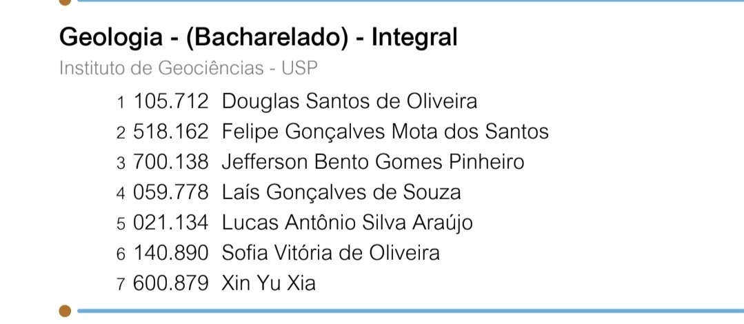 Je_eeff's tweet image. GEOLOGIA USP CARALHO N ACREDITO NISSO