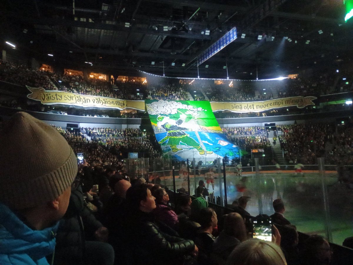 Makee tifo 👍#ilves #tappara #Liiga