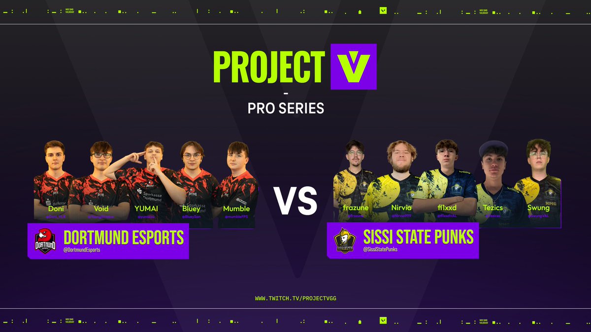 projectvgg's tweet image. 🔥Wir sind LIVE!🔥

Spieltag 3 der #PROSERIES startet jetzt!

@DortmundEsports vs @SissiStatePunks 

🎙️@iltis87 &amp;amp; @Frixxum 
🎥@timonvlr

Let’s go! 😎