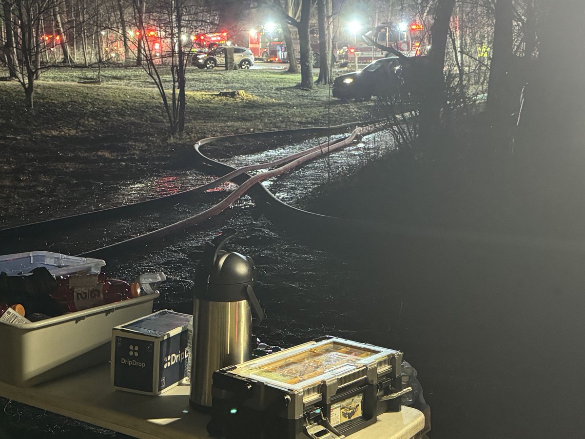 Last night we were on the scene of a working residential structure fire on the far north side supporting Worthington Fire, <a href="/ColsFire/">Columbus OH Fire</a>, and <a href="/WestervilleFire/">Westerville Fire</a>

#fire #firerehab #workingfire