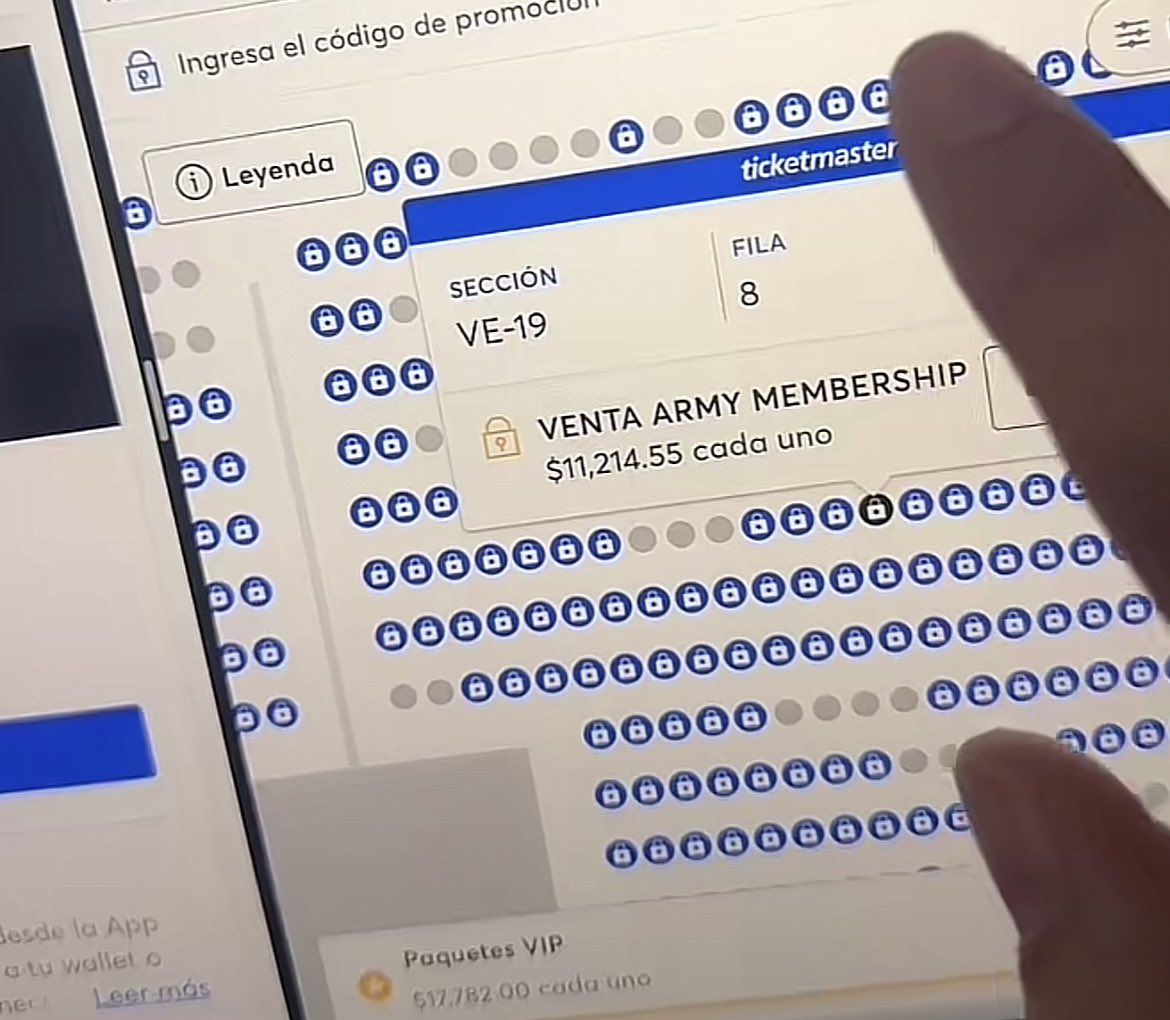 UniversalPuebla's tweet image. 🔥🎟 Fans de #BTS estallan contra @Ticketmaster_Me: reportan fallas masivas, intermitencias y tarifas dinámicas que dispararon precios durante la preventa de boletos para #CDMX en mayo. @Profeco 
Lee más 👉🏻:  eluniversalpuebla.com.mx