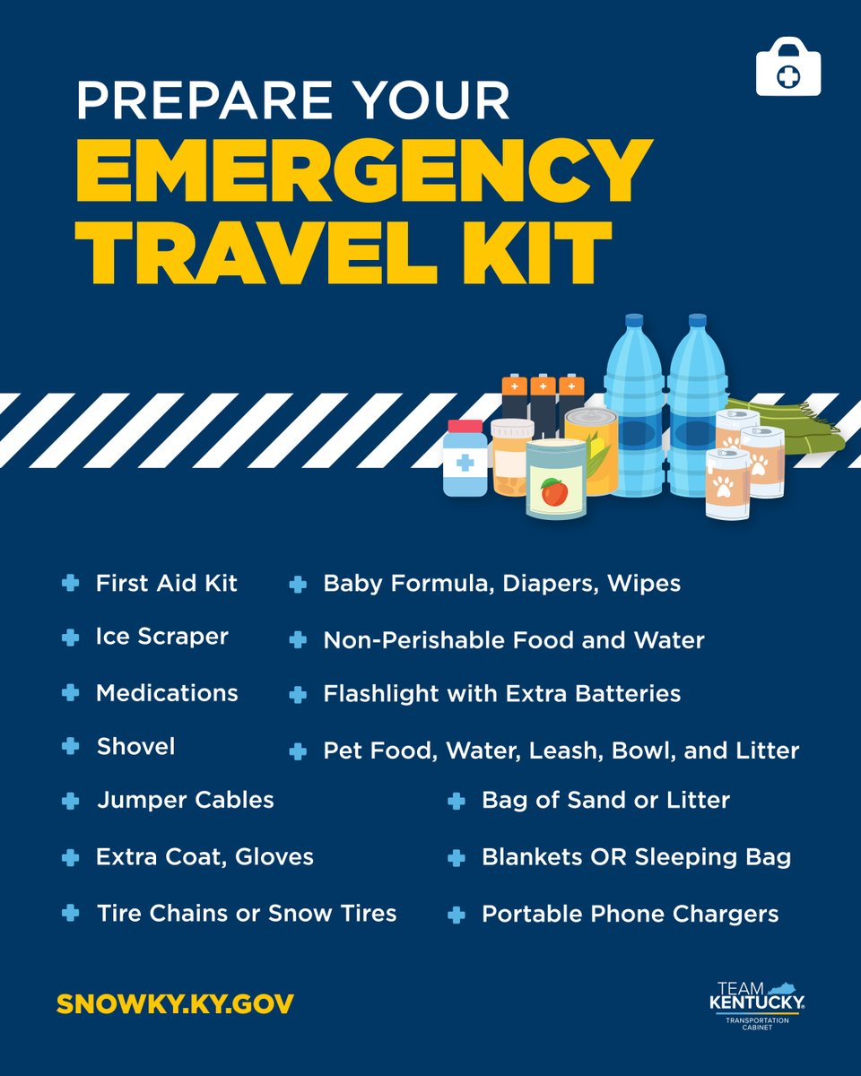Make sure you're prepared before the snow and cold temps arrive! #kytcd2