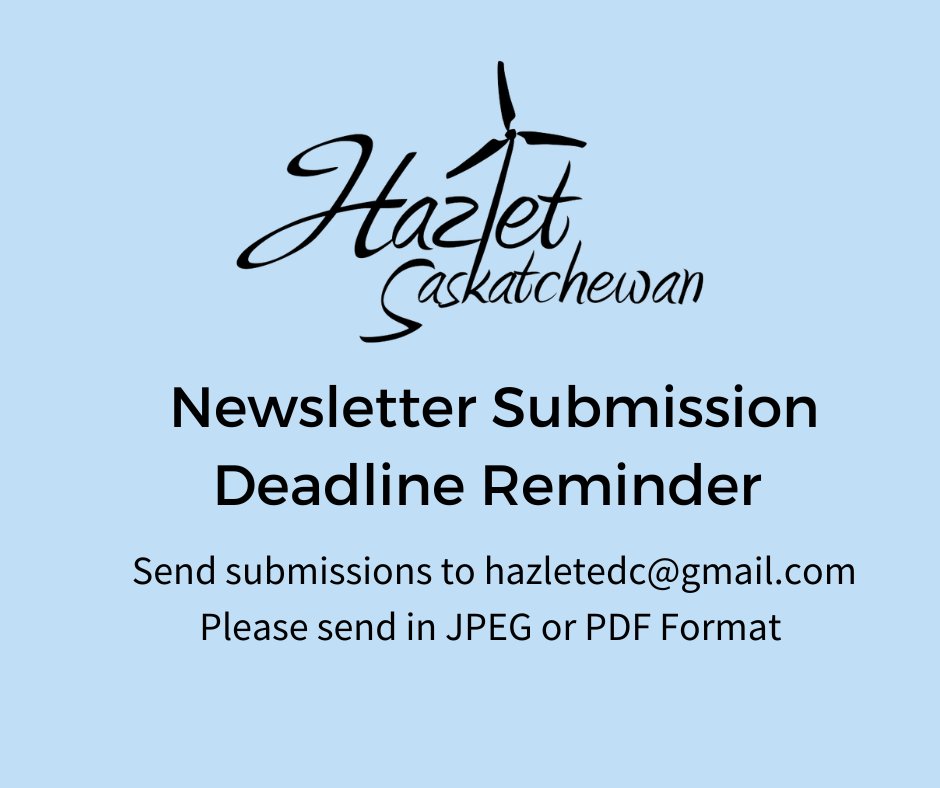 Newsletter Submission Deadline! ❄️ - mailchi.mp/830c2b75eb97/m…