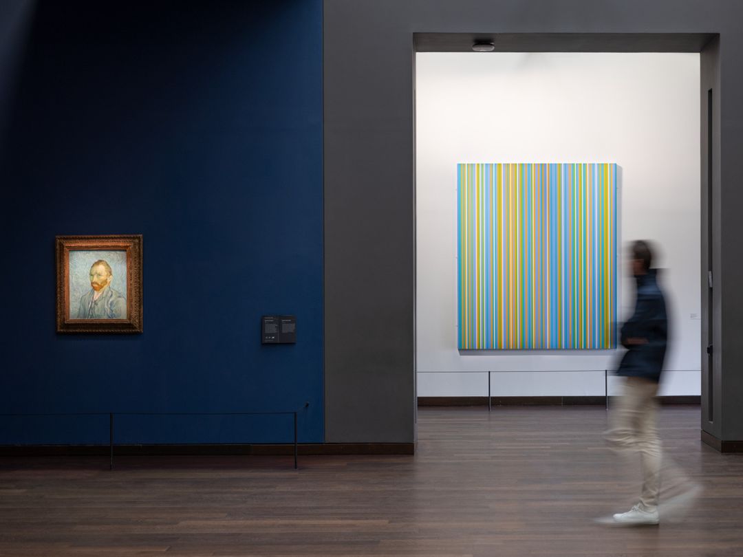 MuseeOrsay's tweet photo. Bridget Riley. Point de départ • Derniers jours ! 
Jusqu'au 25 janvier 👉 https://t.co/1BHfoq06bA

Le dialogue entre les chefs-d’œuvre post-impressionnistes du musée d'Orsay et les vibrantes peintures abstraites de Riley s'achève ce dimanche. https://t.co/JBlx2mcw1U