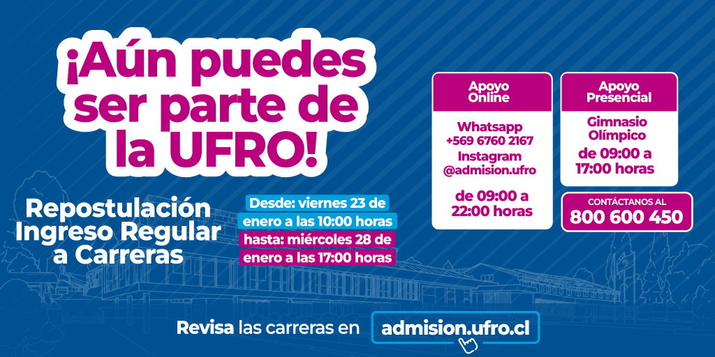 Admisión UFRO tweet media