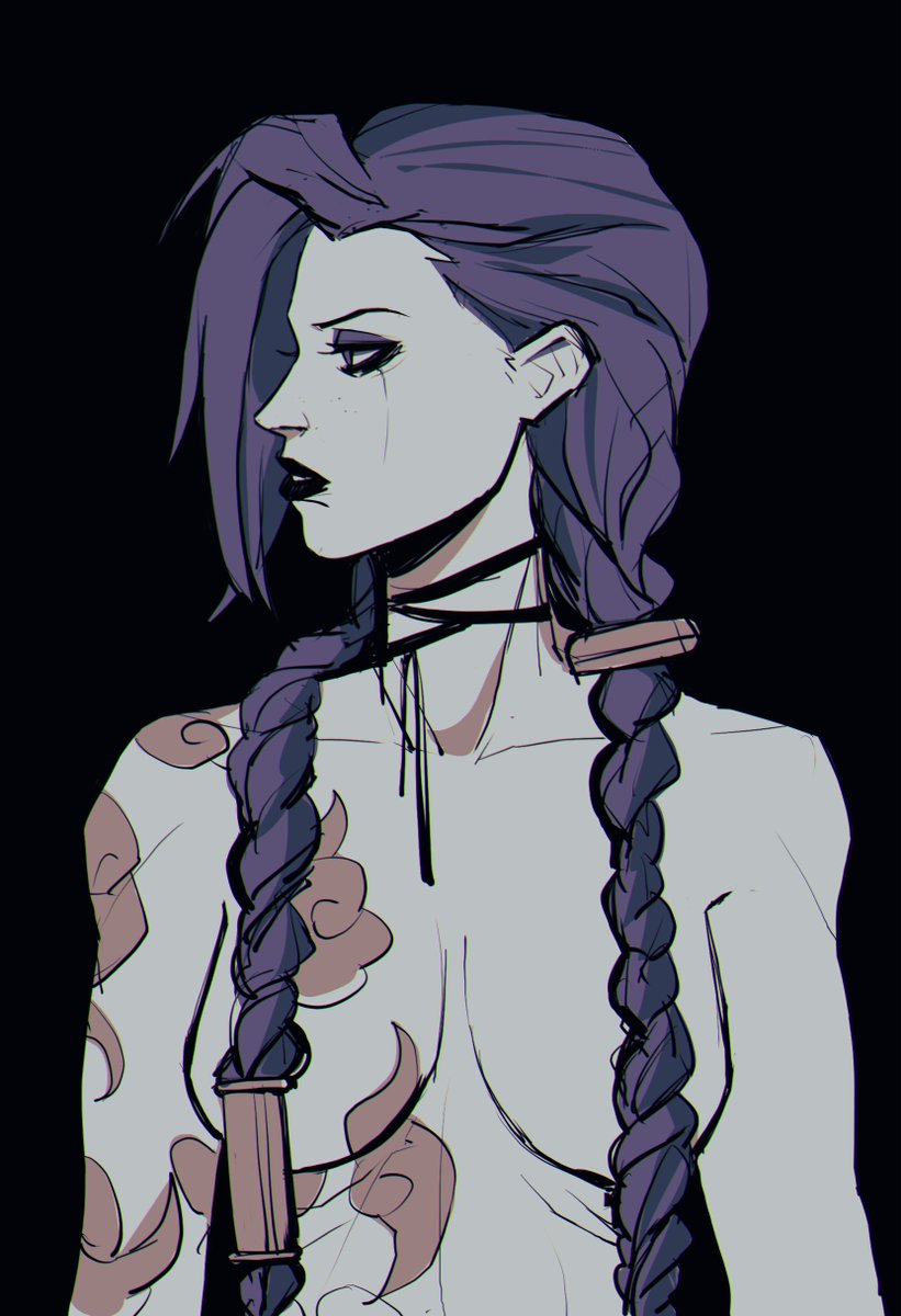 malaviksa's tweet image. quick sketch👀