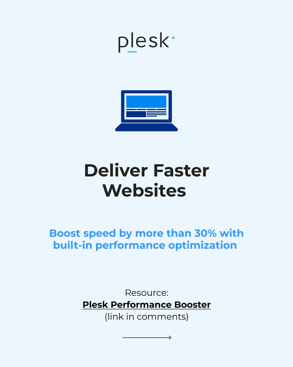 Plesk's tweet image. Happier hosting customers means fewer tickets!

From instant website creation to faster performance and built-in commerce, Plesk helps you deliver smoother customer experiences. 

Swipe through our carousel to see how to improve your customer experience with Plesk!