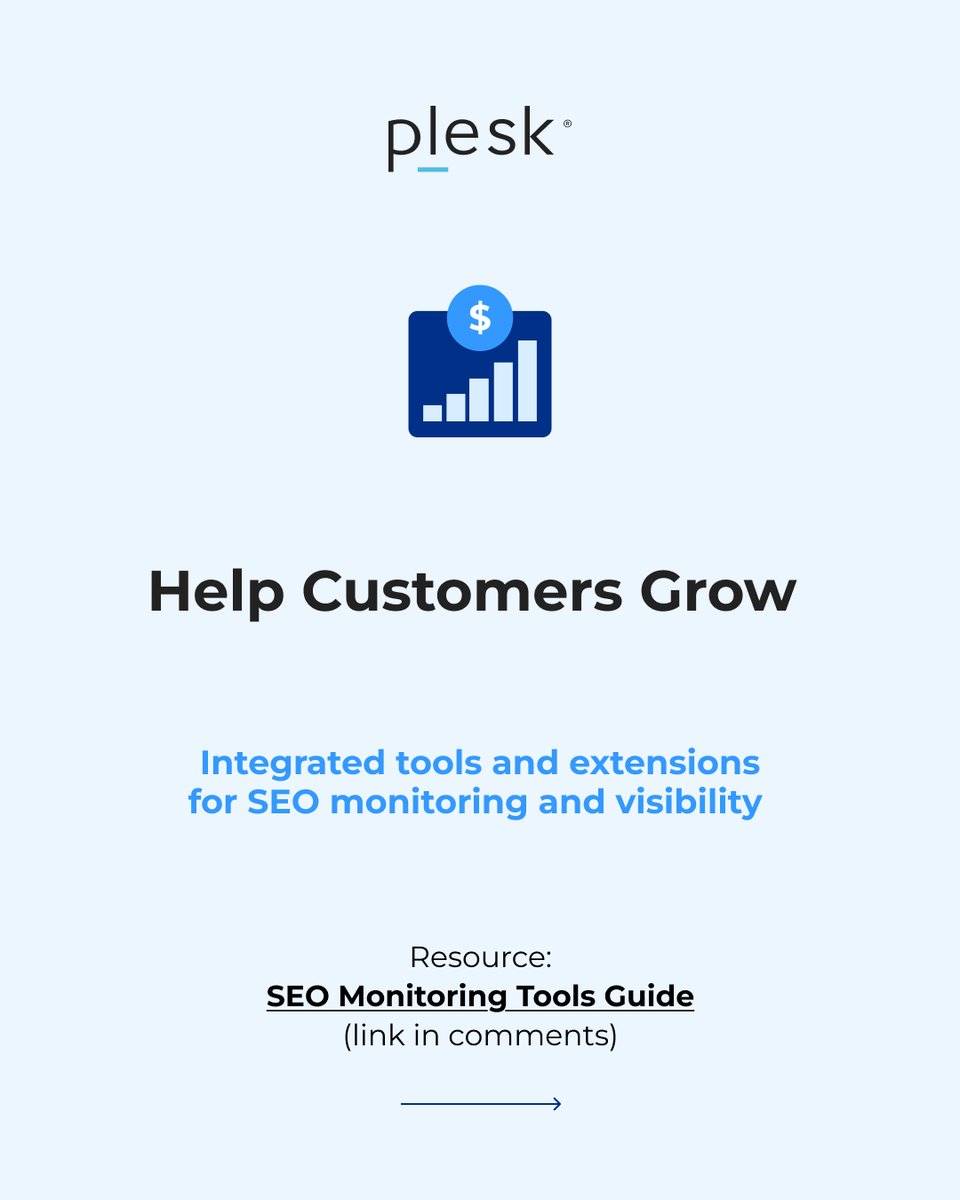 Plesk's tweet image. Happier hosting customers means fewer tickets!

From instant website creation to faster performance and built-in commerce, Plesk helps you deliver smoother customer experiences. 

Swipe through our carousel to see how to improve your customer experience with Plesk!