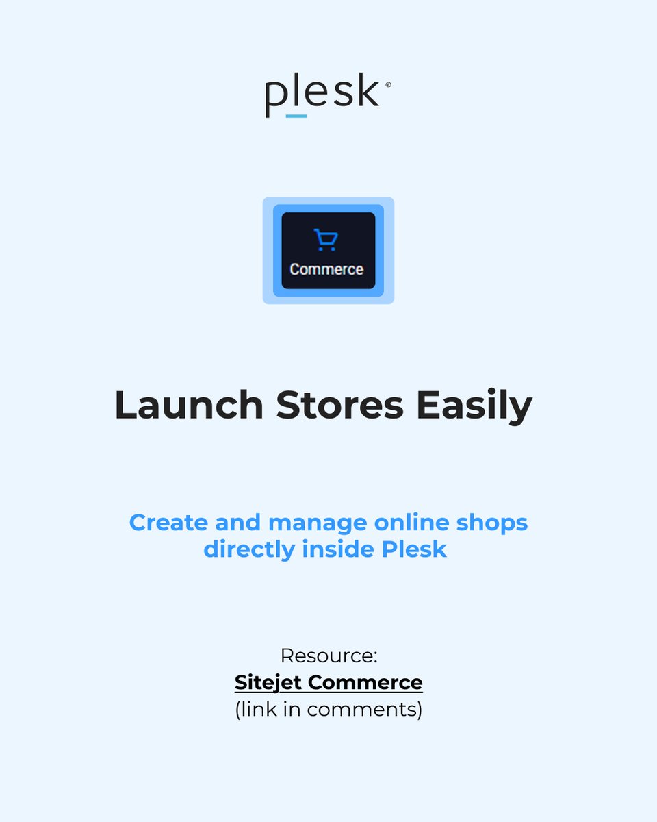 Plesk's tweet image. Happier hosting customers means fewer tickets!

From instant website creation to faster performance and built-in commerce, Plesk helps you deliver smoother customer experiences. 

Swipe through our carousel to see how to improve your customer experience with Plesk!