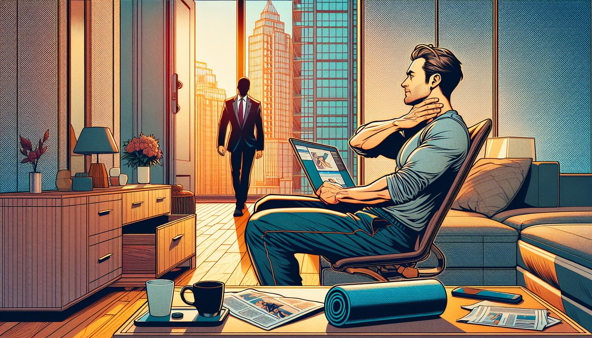 typeatraining's tweet photo. Struggling with tech neck or a sore back after a long day? 😬 You're not alone — poor posture not only hurts, it drains your energy and focus, especially for busy professionals. - https://t.co/w0rInAYriL https://t.co/Xdz998rgDY