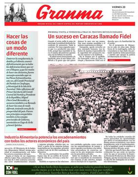 Qué trae la prensa cubana, viernes 23 de enero de 2026
#SanctiSpíritusEnMarcha