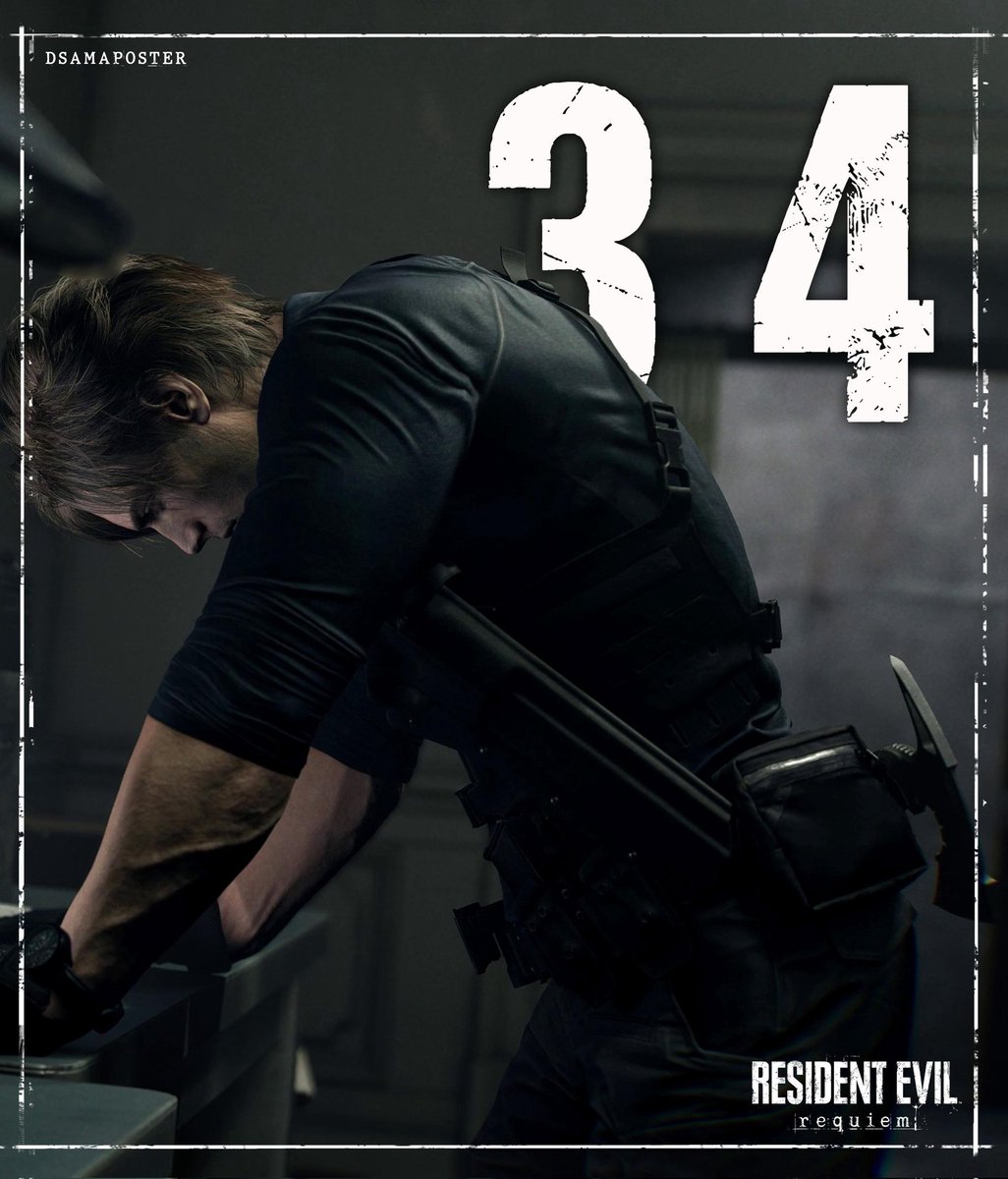 dsama_7's tweet photo. 34 Day's 
#REBHFun #ResidentEvilRequiem https://t.co/jx6bQyZpiK