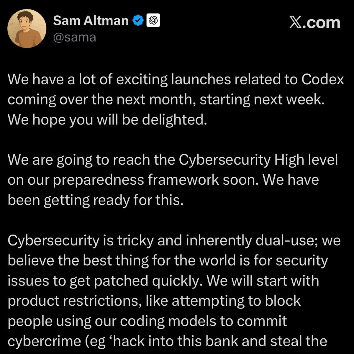 Cybersecurity High tease