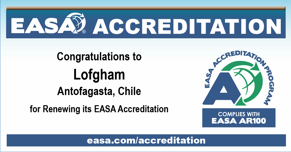 Congratulations to Lofgham (lofgham.com) for renewing its <a href="/easahq/">EASA</a> Accreditation! <a href="/easahq/">EASA</a>  Accreditation showcases this company's commitment to excellence and best practices. Learn more at easa.com/accreditation. #Electromechanical 
#EASA #Accreditation #PowerGrid