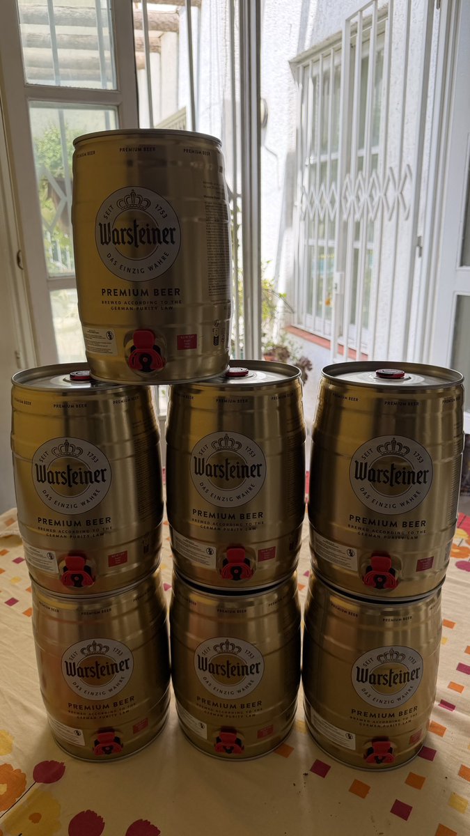 En esta casa ahorramos en barriles