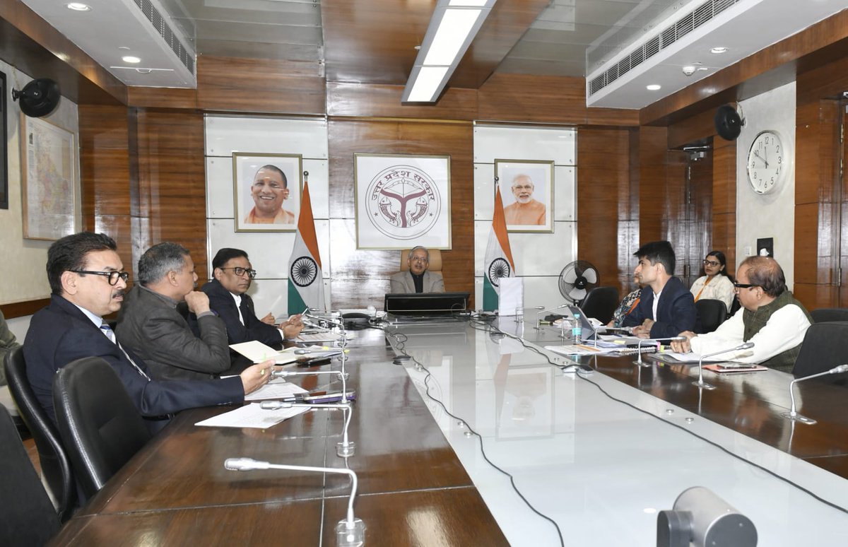 S.P. Goyal, Chief Secretary, GoUP tweet media