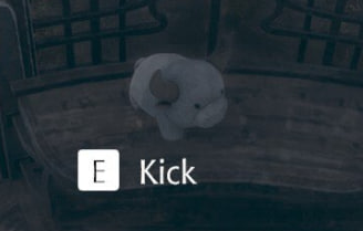 IcePickLodge's tweet image. Update №2 is here! 
By popular demand (all three of you), we renamed Dankovsky’s interaction with the plush bull: he doesn’t “kick” it anymore — he squeezes it.