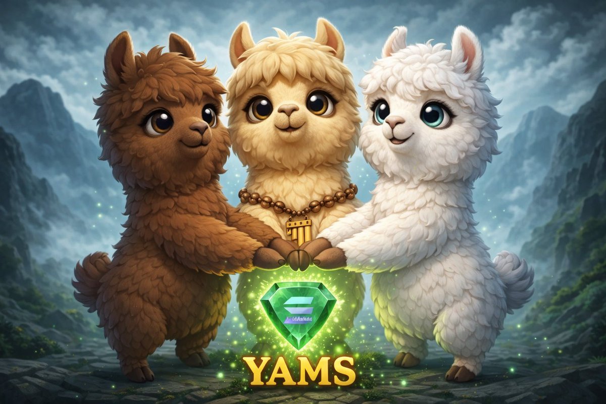 savronnX's tweet image. $yams is infront of you 🚀🚀🚀
@TheYamsCult