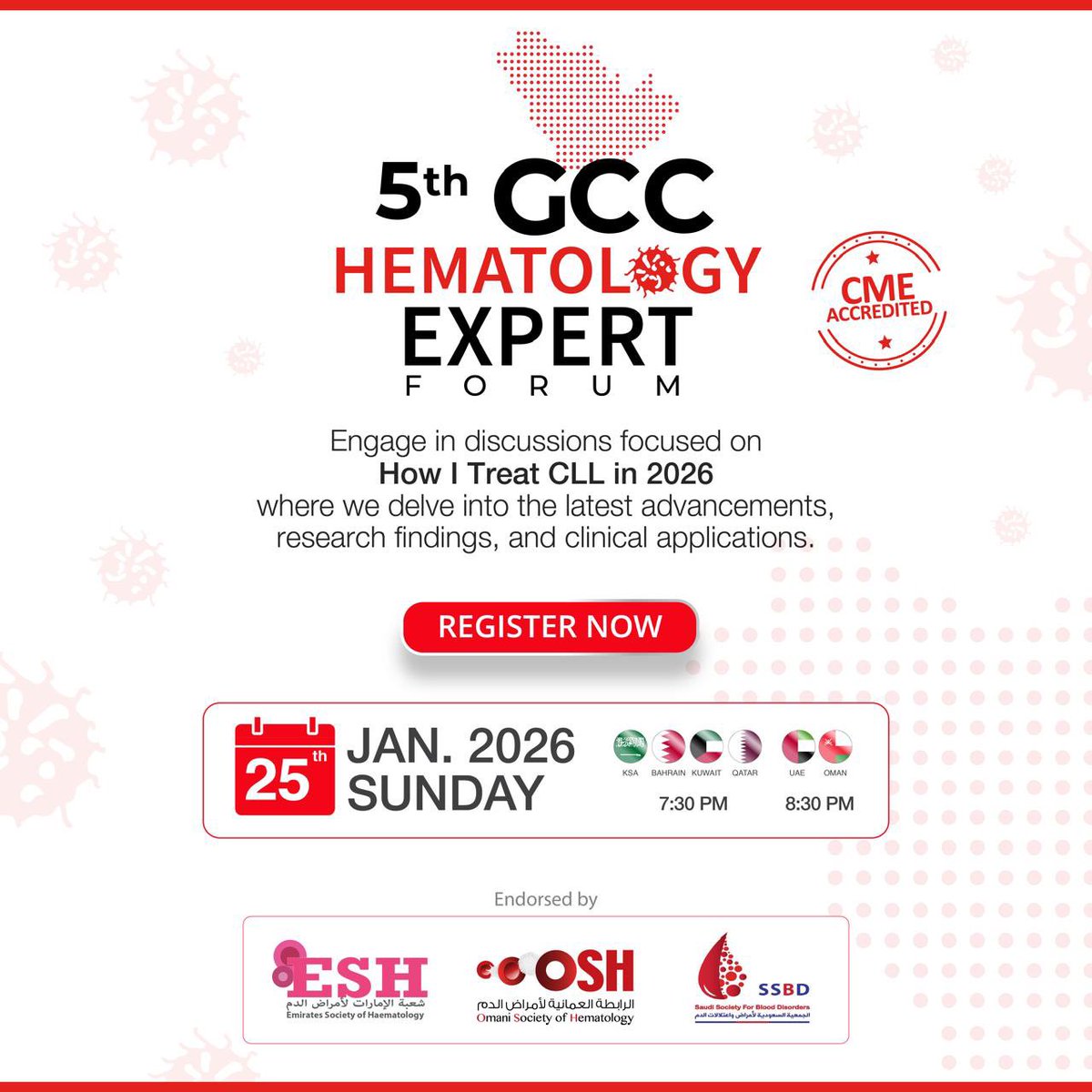الجمعية السعودية لأمراض و اعتلالات الدم (SSBD) tweet media