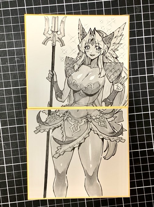 アクスタ複数ご注文のうえブーストまでしてくださった方ありがとうございます☺️
色紙を少し大きくさせていただきました。 